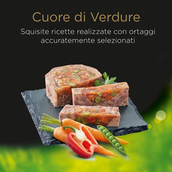 Cesar Selezioni dell'orto Cibo per Cane con Manzo con cuore di verdure dell'orto 150 g - 14 Vaschette, l'imballaggio pu?? variare - immagine 3