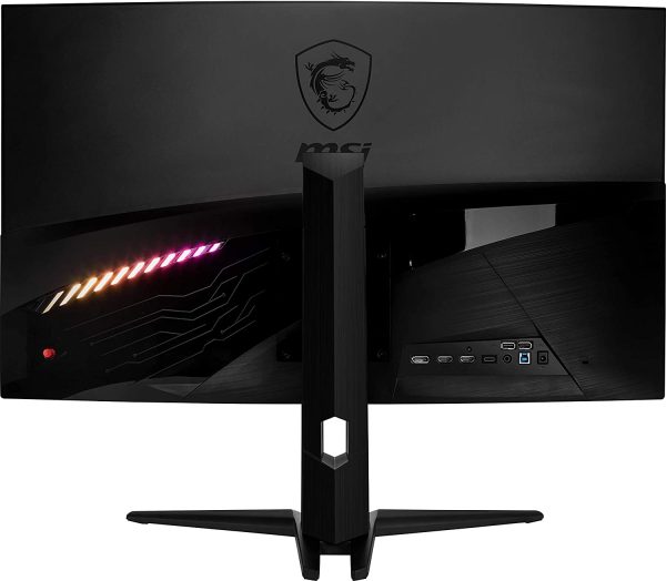 Optix MAG322CR Monitor Gaming 32" Curvo, Display 16:9 Full HD (1920x1080), Mystic Light RGB, Freq 165Hz, 1ms, Pannello VA, Curvatura 1800R, AMD Freesync, Gaming OSD APP - immagine 4