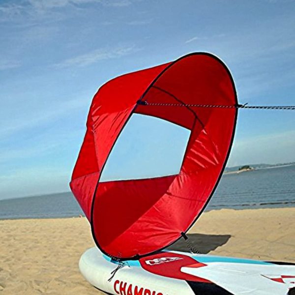 VGEBY Downwind Paddle??Kayak Wind Sail Paddle 42 pollici Kayak Canoa Accessori Compatto e Portatile ( Colore : Rosso ) - immagine 6