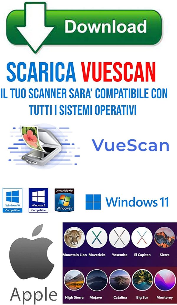 Scanner mobile per documenti  ScanSnap S1300 scansione fronte retro (ricondizionato) - immagine 2