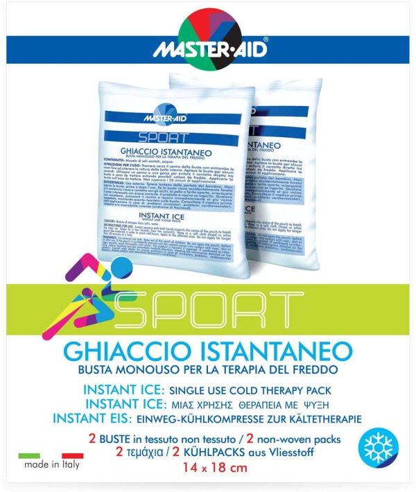 Master Aid Sport Ghiaccio Istantaneo 2 Pezzi