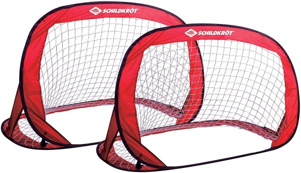 Schildkr?t Funsports 970988, Pop-up Gols, Set di 2 Porte Unisex Bambini, Multicolore, 120 x 80 x 80 cm