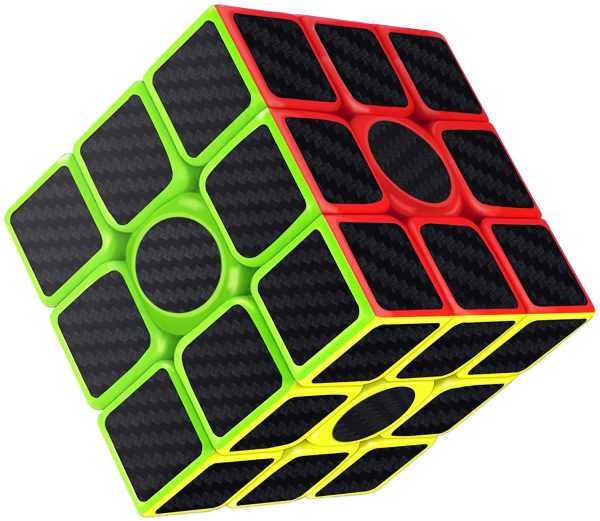 Gritin Cubo Magico, 3x3 Smooth Velocit Cubo Puzzle e Tornitura Facile, Super Resistente con Vivido Cubo Colorato per Gioco di Allenamento Mentale o Idea Regalo per Feste - immagine 6