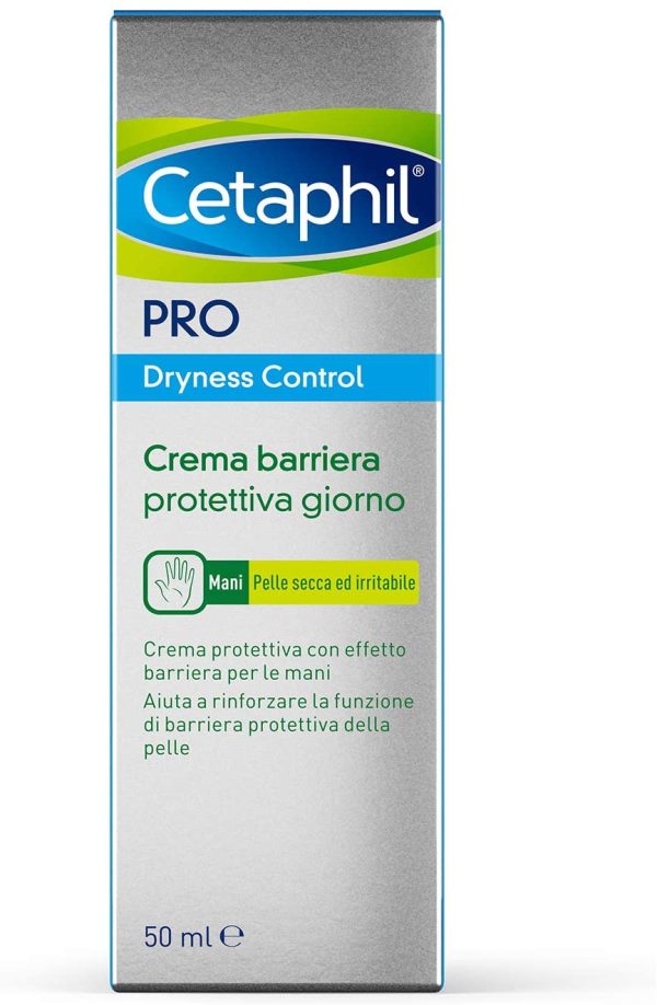 Cetaphil PRO Dryness Control, Crema Mani Barriera Protettiva Riparatrice Intensiva Giorno. Protezione Quotidiana per Pelle Sensibile ed Irritata, Formato 50 ml - immagine 6