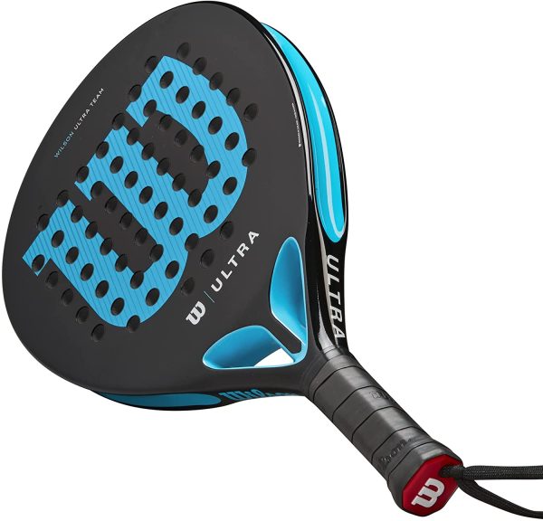 Wilson Racchetta da Padel Ultra team V2, Fibra di vetro/EVA - immagine 3