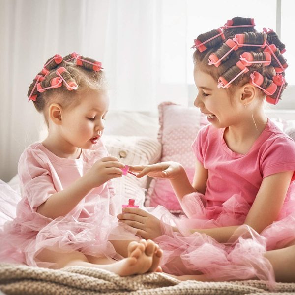 Ulikey Trucchi Bambina Set, Lavabile Makeup Set di Cosmetici per Bambini Trucco Ragazza Giocattolo per Bambini Trucco Ragazza Giocattolo (A Forma di Fragola-Rosa) - immagine 3