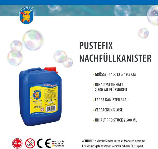 Pustefix Stadlbauer 420869745 Refill, 2.5 L - immagine 5