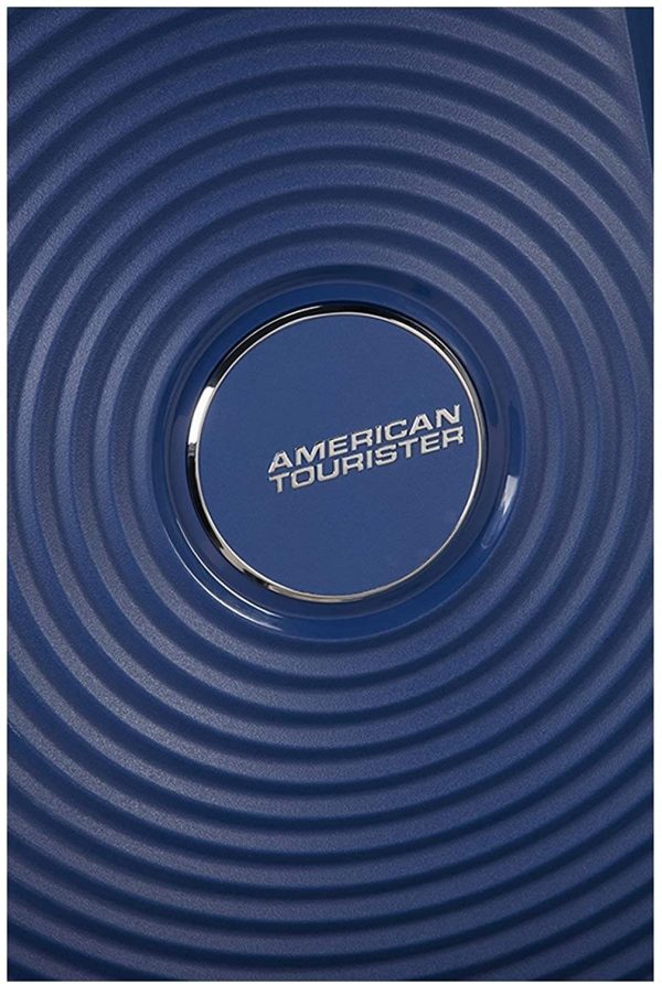 AMERICAN TOURISTER Soundbox - Spinner L Espandibile Bagaglio a Mano, Spinner L (77 cm - 110 L), Blu (Midnight Navy) - immagine 4