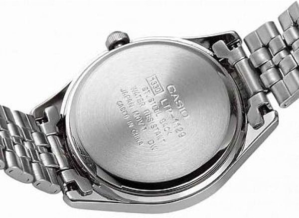 Casio Orologio Analogico al Quarzo Donna con Cinturino in Acciaio Inox LTP-1129PA-7BEF