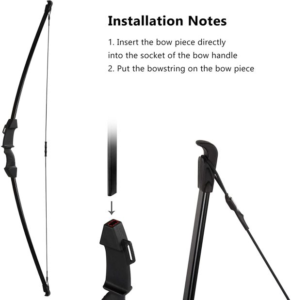 The7boX Le Tute per Arco e Frecce per Tiro con L'Arco Sono Adatte a Principianti Giovani Principianti Sport all'Aria Aperta Caccia ECC - immagine 6