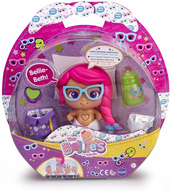 The Bellies From Bellyville 700015145 Bellie Beth, Bambola per Bambini dai 3 Anni - immagine 5