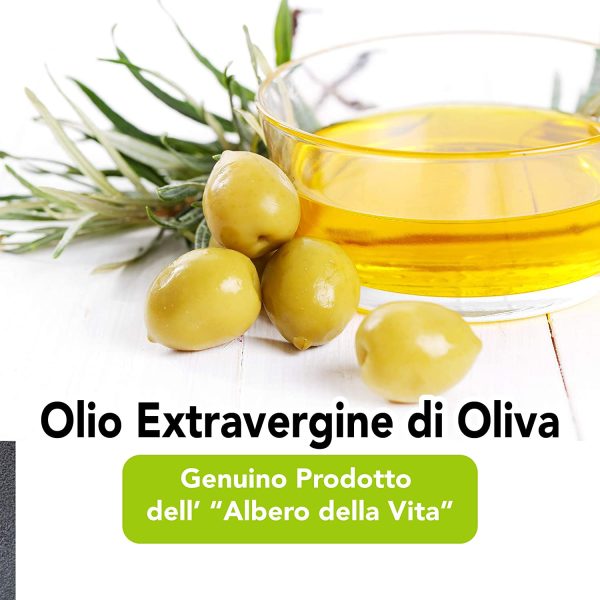 Villa Pontina Cibocrudo Olio Extravergine Di Oliva Biologico Spremuto A Freddo, Crudo, Italiano, Valori Nutrizionali E Propriet?? Naturali Intatte, Esalta I Sapori, Marchio ?C 3 Lt - immagine 6