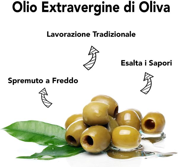 Villa Pontina Cibocrudo Olio Extravergine Di Oliva Biologico Spremuto A Freddo, Crudo, Italiano, Valori Nutrizionali E Propriet?? Naturali Intatte, Esalta I Sapori, Marchio ?C 3 Lt