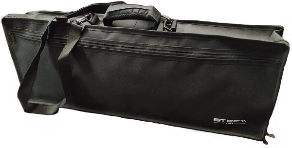 KB63 Custodia Borsa per Tastiera con Tracolla ideale per pianola Casio SA-76/77/78 o di simili dimensioni 63x22x7 cm