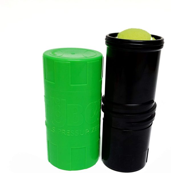 TUBOPLUS TuboX3 - Pressurizzatore a Sfera per Tennis e Paddle, Verde - immagine 3