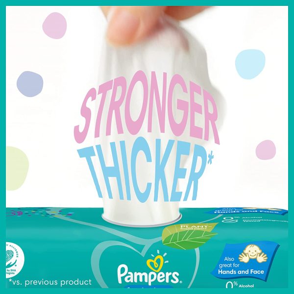 Pampers Fresh Clean Baby Salviette Umidificate, 80 Unit?? (Confezione da 15) - immagine 4