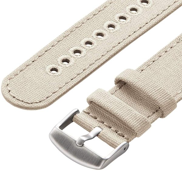 Archer Watch Straps | Cinturini Ricambio da Polso a Sgancio Rapido in Tela per Orologi e Smartwatch, Uomini e Donne | Vari Colori, 18mm, 20mm, 22mm - immagine 2