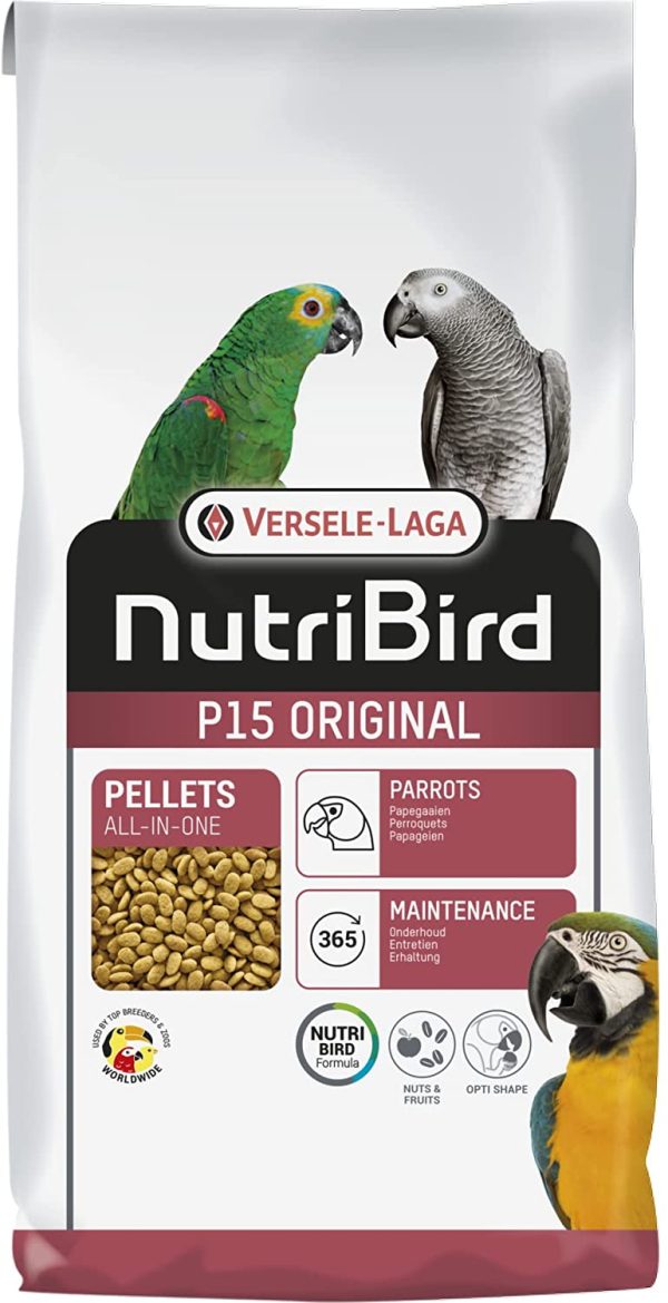 Nutribird P15 Originale Americano Cibo Granuli per Pappagalli, 1 kg - immagine 3