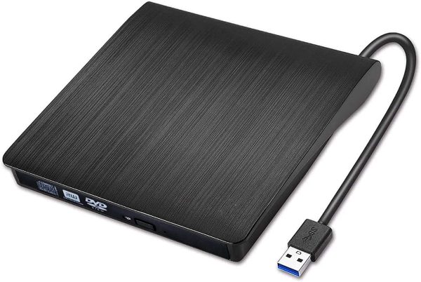 iAmotus Unit?? CD/DVD Esterno, Masterizzatore Dvd Esterno USB 3.0, Dvd Drive Portatile Ottiche Ultra Slim CD/Dvd +/-RW ROM Dispositivo Lettore di Schede Disc per Mac/Laptop/Desktop/Win 10/8/7/XP