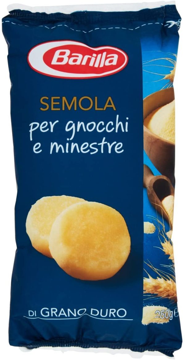 Barilla Semola di Grano Duro, Ideale per Gnocchi alla Romana e Minestre, 250g - immagine 3