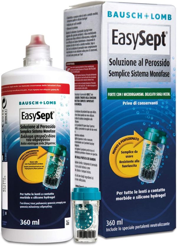 Easysept Soluzione per Lenti a Contatto - 360ml - immagine 4