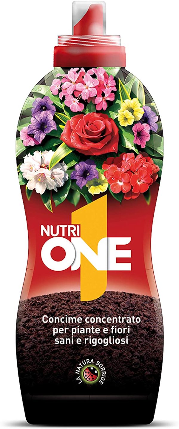 NUTRI 1 ONE NutriONE Concime concentrato per Piante e Fiori, 1 litro, 1000 unit?? - immagine 3