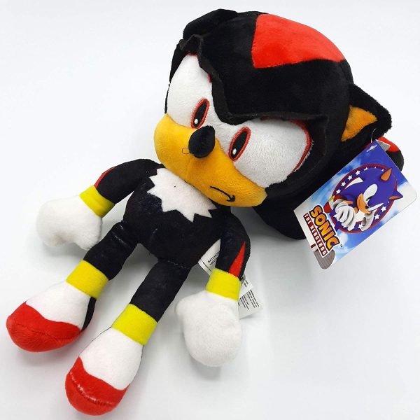 Sonic - Peluche Shadow The Hedgehog 11'80"/30cm Colore Nero qualit?? Super Soft - immagine 3