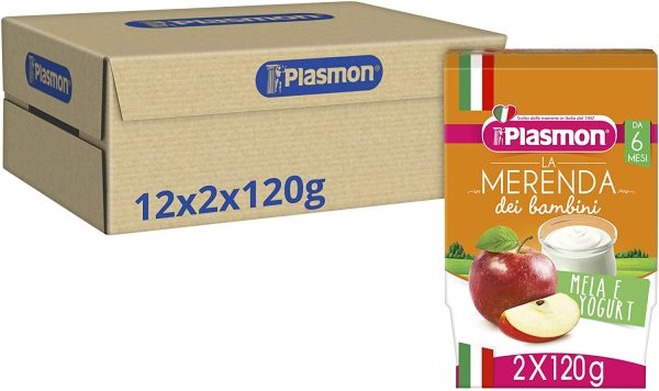 Plasmon Merenda Mela e Yogurt 24x120g - immagine 2