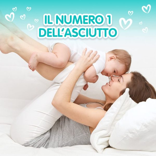 Pampers Baby Dry Pannolini Maxi, Taglia 4 (7-18 kg), 6 Confezioni da 26 (156 Pannolini) - immagine 2