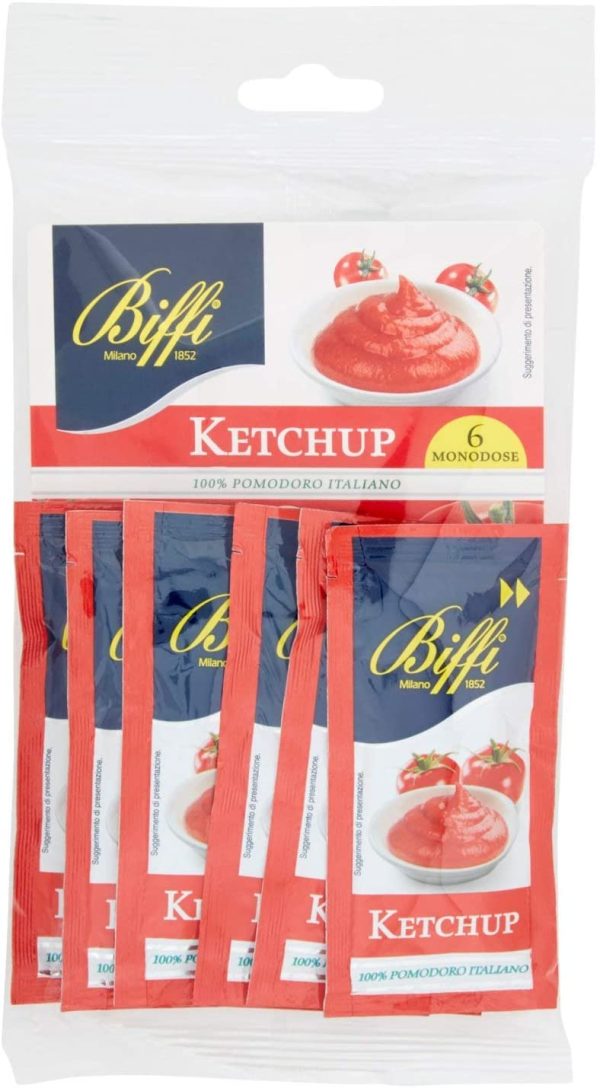 Biffi - Ketchup - Bustine Monodose - 6 x 12g - immagine 5