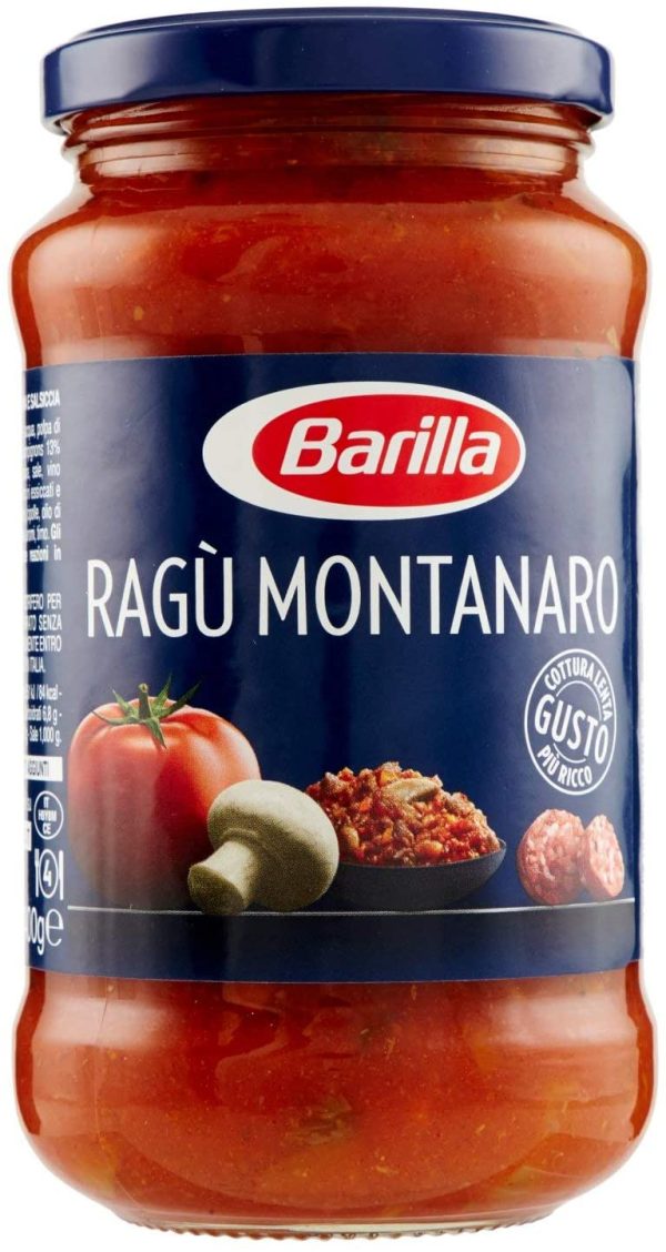 Barilla Sugo Rag?? Montanaro, Salsa Pronta al Pomodoro con Salsiccia e Funghi, 400g - immagine 6