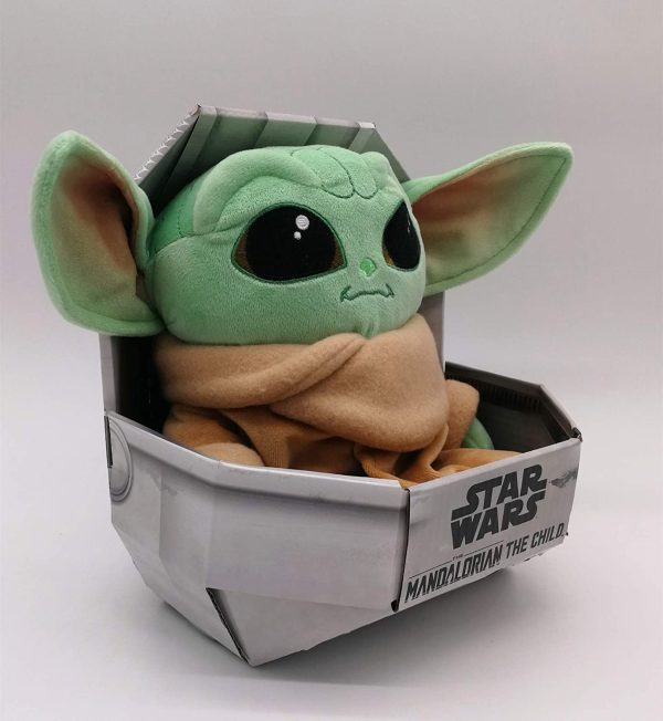 THE MANDALORIAN - Peluche morbido di Baby Yoda, da 25 cm - immagine 7