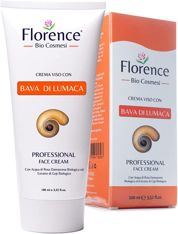 100ml. Bio Crema con Bava di Lumaca al 65% e Acido Ialuronico PURO 100%+Vitamina C/E. Con Ingredienti a Nota Azione Antiet??, Cicatrizzante e Antimacchia per Viso, Collo e Contorno Occhi. Made in Italy - immagine 3