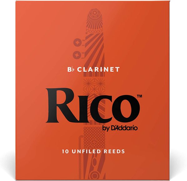 Rico Bb Clarinet Reeds - Ance per Clarinetto - ance per clarinetto 1.5 forza, confezione da 10 - immagine 3