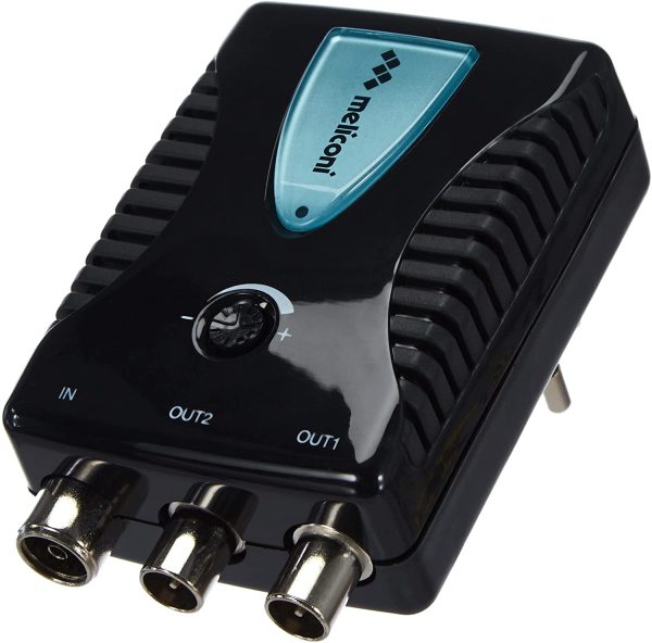 AMP20 Amplificatore Di Antenna Digitale Da Interni Con Filtro LTE, Nero - immagine 4