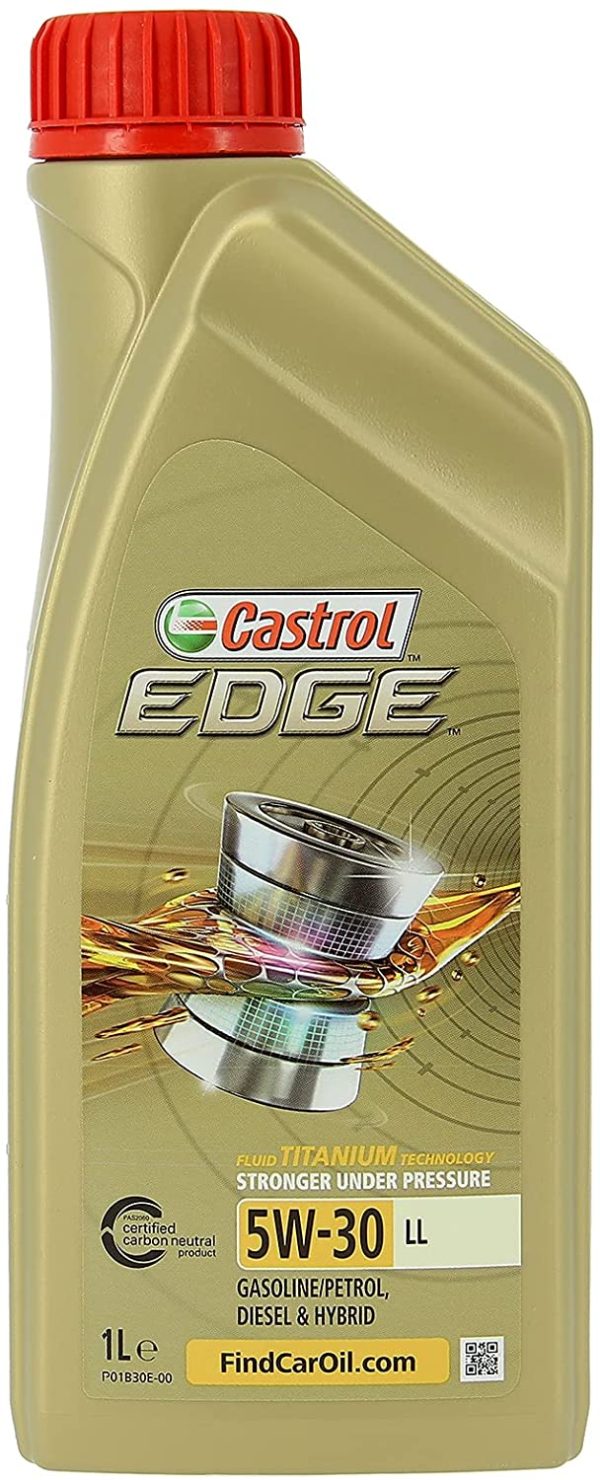 Castrol EDGE - Olio motore Titanium FST 5W-30 LL