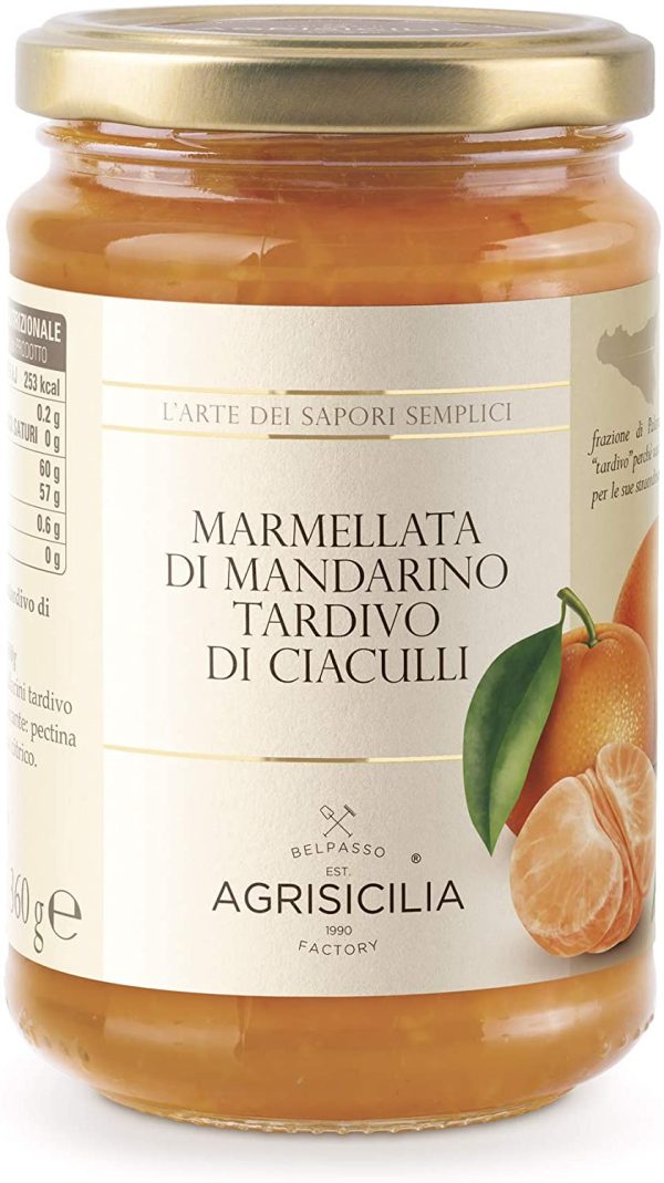 Agrisicilia Marmellata di Mandarino Tardivo di Ciaculli, 360 g - immagine 3