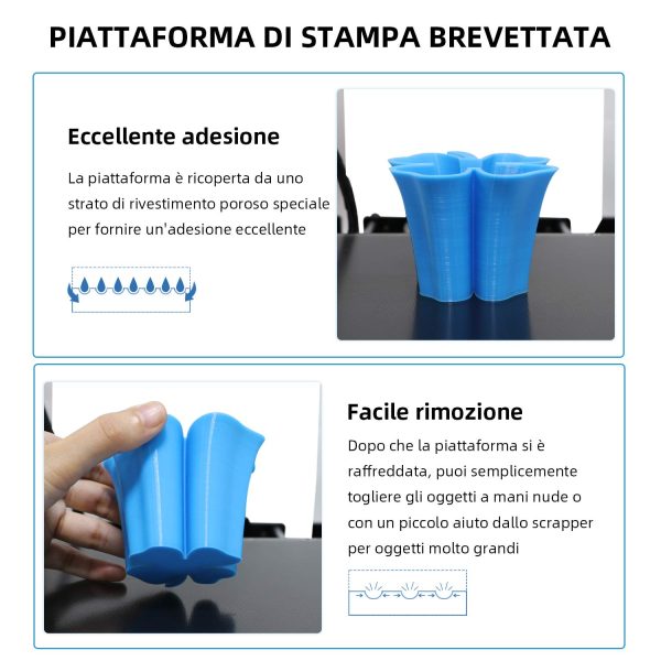 ANYCUBIC Stampante 3D Mega S, 3D Printer con Estrusore Titan Struttura Interamente in Metallo Installazione Rapida Adatto ai Principianti, Compatibile con TPU/PLA/ABS - immagine 6