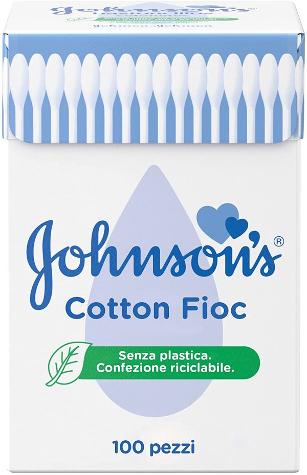 Johnson's Cotton Fioc, Baby Bastoncini Morbidissimi, Cotone - 100 Pezzi - immagine 3