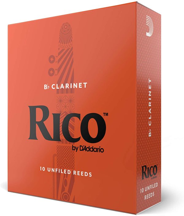 Rico Bb Clarinet Reeds - Ance per Clarinetto - ance per clarinetto 1.5 forza, confezione da 10 - immagine 2