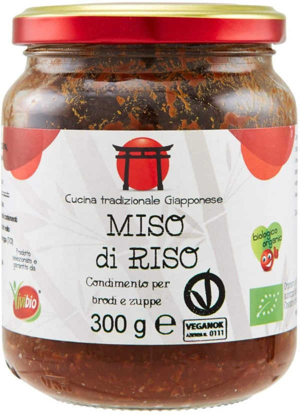 Vivibio Miso di Riso Condimento a Base di Soia Bio - 300 g - immagine 6