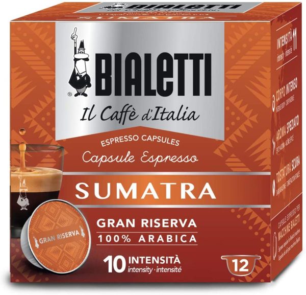 Bialetti Caff?? d'Italia (Gran Riserva) Sumatra, 12 Capsule - immagine 5