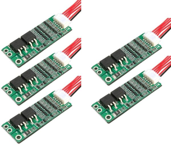 5pcs 5s 15a Li-ion litio Battery BMS 18650 18v 21v Charger Protection Board - immagine 6