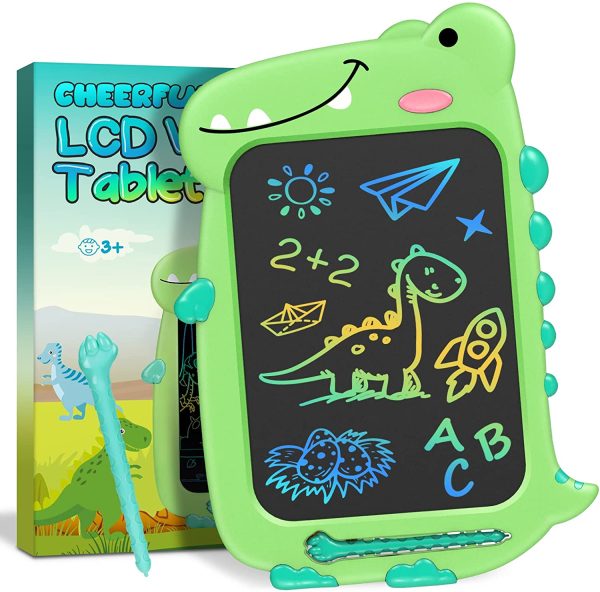 Bambina Giocattolo Giochi Bambini 3 4 5 6 7 8 Anni - Giocattoli Giochi Bambini, 10 Pollice Tavoletta Grafica LCD Lavagna per Bambina, Regalo Bambini Tablet Disegno Bambino Maschio Gioco Regali Natale - immagine 3