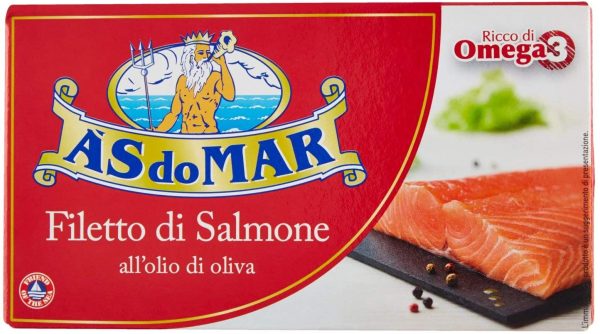 Asdomar Filetti di Salmone all'Olio di Oliva, 150g - immagine 4