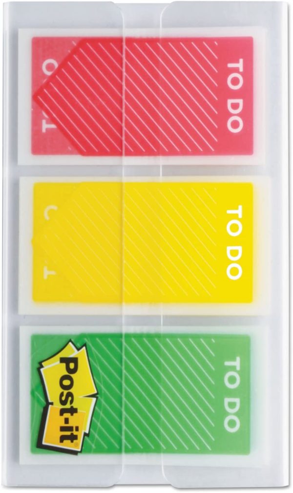 Post-it Index 70005292316 Segnapagina Medium 682, Freccia Medium, 60 Pezzi, Rosso/Giallo/Verde - immagine 2