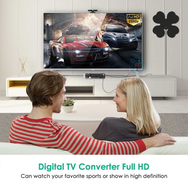 Decoder Digitale Terrestre DVB-T2 H.265 HEVC Main 10 Bit, Ricevitore Digitale Terrestre TV HD Riceve TUTTI i canali gratuiti, Supporta SCART HDMI Multimedia PVR USB WiFi [2in1 Telecomando Universale] - immagine 6