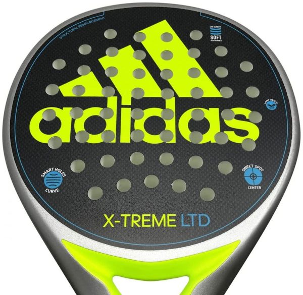 Adidas - Racchetta da paddle, mod. X-Treme LTD, colore giallo