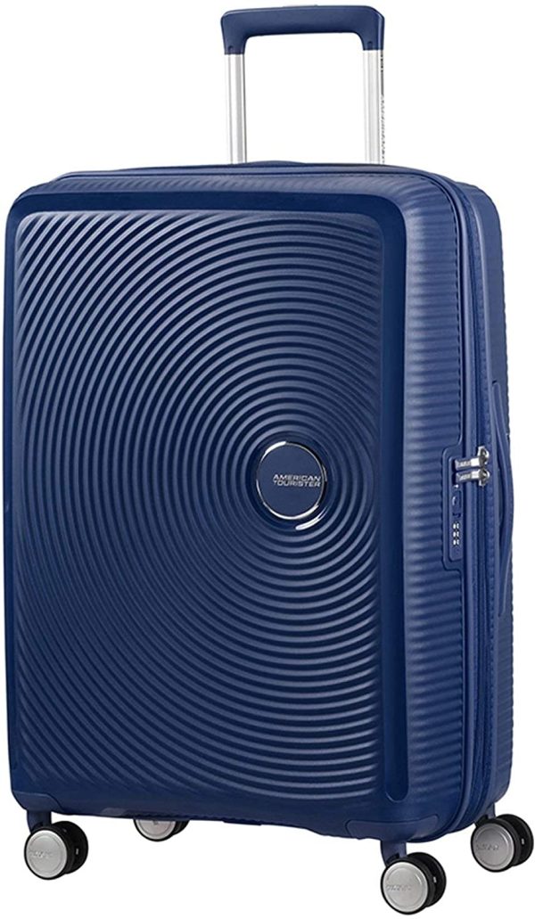 AMERICAN TOURISTER Soundbox - Spinner L Espandibile Bagaglio a Mano, Spinner L (77 cm - 110 L), Blu (Midnight Navy) - immagine 6