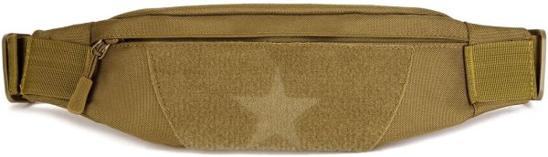 Yakmoo Marsupio Sportivo Impermeabile Molle Sistema Borsetta a Tracolla Militare Tattico Borsa per Outdoors - immagine 3